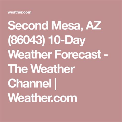 forecast for mesa az|the weather channel mesa az.